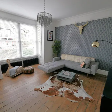 Quirky Spacious Ground Floor Victorian Garden Flat Worthing Exterior photo